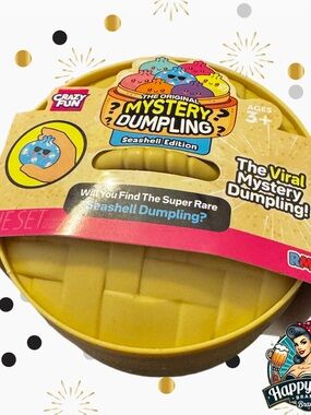 RMS Crazy Fun Squishy Bun Shark Edition Mystery Dumpling SEALED!